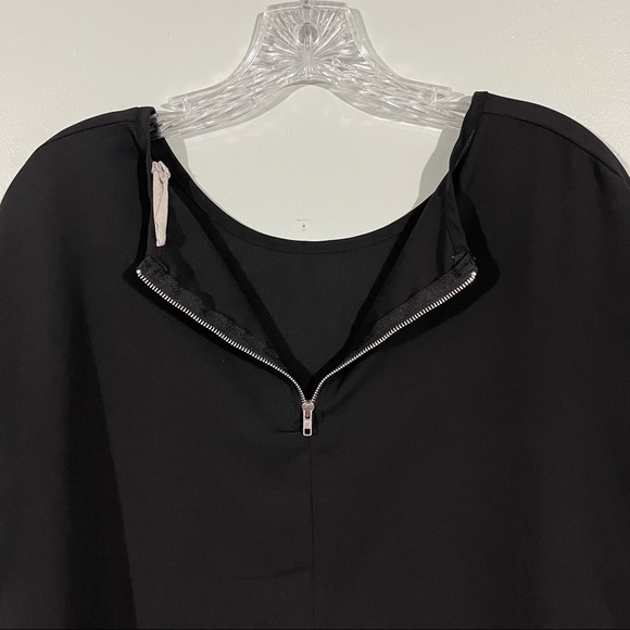 Buddy Love size medium sheer black tunic top - Picture 7 of 8